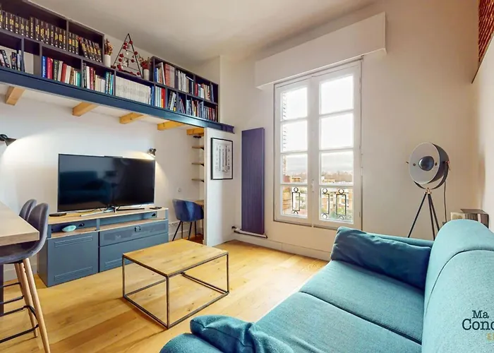 Apartamento Fac 5 Tram Metro Vue Garonne Parking Toulouse