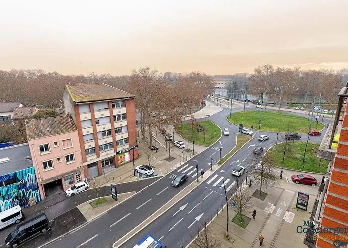 Fac 5 Tram Metro Vue Garonne Parking Apartamento Toulouse